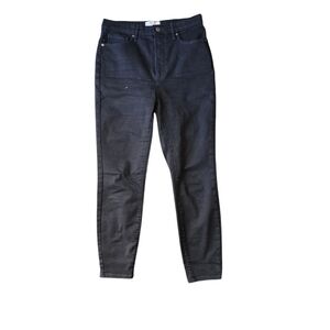 Everlane The way high Black Skinny Cropped Jeans. Size 31